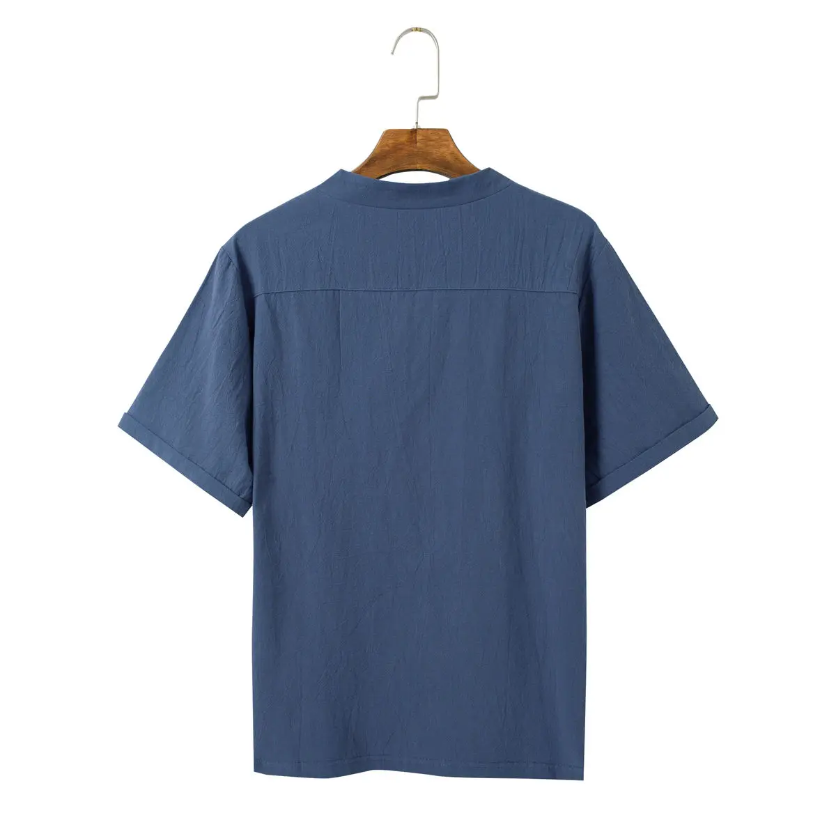 Linen Cotton T-shirt Men's Set Chinese Style Short Sleeve Sportswear +trousers 2 Piece Sets Summer Men Tracksuit Solid Suit