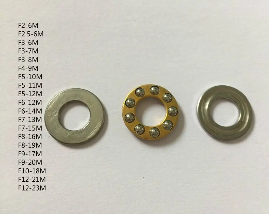F8-16 M bearing F8-16M Miniature Thrust Ball Bearing 8*16*5mm miniature ball bearings