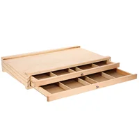 Painting Storage Box Brush Container Paintbrush Holder Organizer Drawer Pencil Tool 1