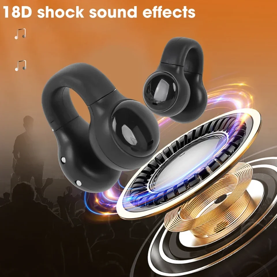 Cuffie Wireless Miglior Qualità Prezzo Auricolari Wireless M47 Clip Orecchie Bluetooth – Con Custodia Di Ricarica, Ideali Per Sport Nothing Buds
