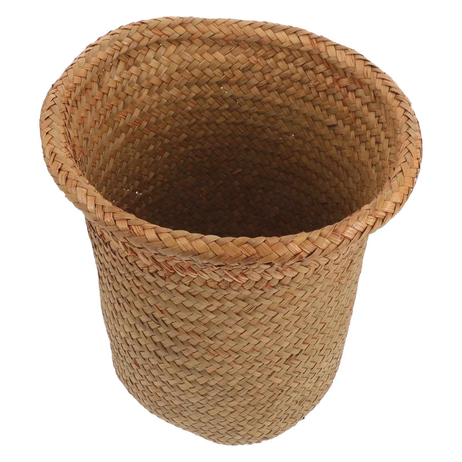 

Woven Flower Basket Woven Storage Holder Natural Woven Flower Planter Round Basket