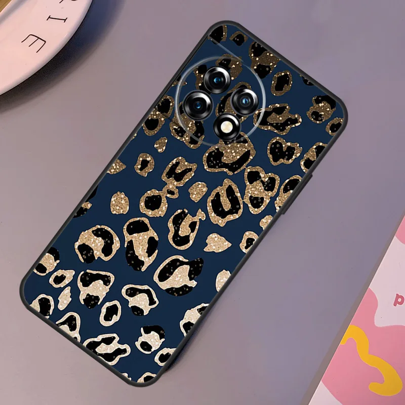 Leopard Print Black Cheetah Pattern Phone Case Cover