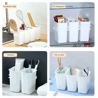 Boîte de rangement blanche pour réfrigérateur, 1 paire, classification des aliments, congélateur domestique, porte latérale, réfrigérateur de cuisine, boîte de conservation des aliments 5