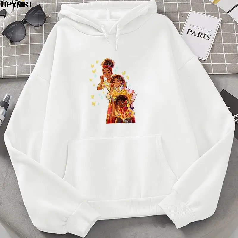 

Women Autumn Winter Long Sleeve thin fleece hoodie hipster clothes Fashion cartoon graphics anime printing sport Casual pullover