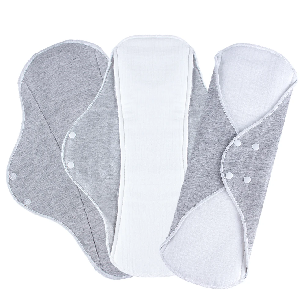Eco-Friendly Reusable Cotton Sanitary Pads - High Absorbency and Leak-Proof