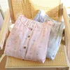 Pure Cotton Nightgown For Breastfeeding Pregnancy Dresses Spring New Feeding Nightie Nursing Gown Maternity Clothes 5