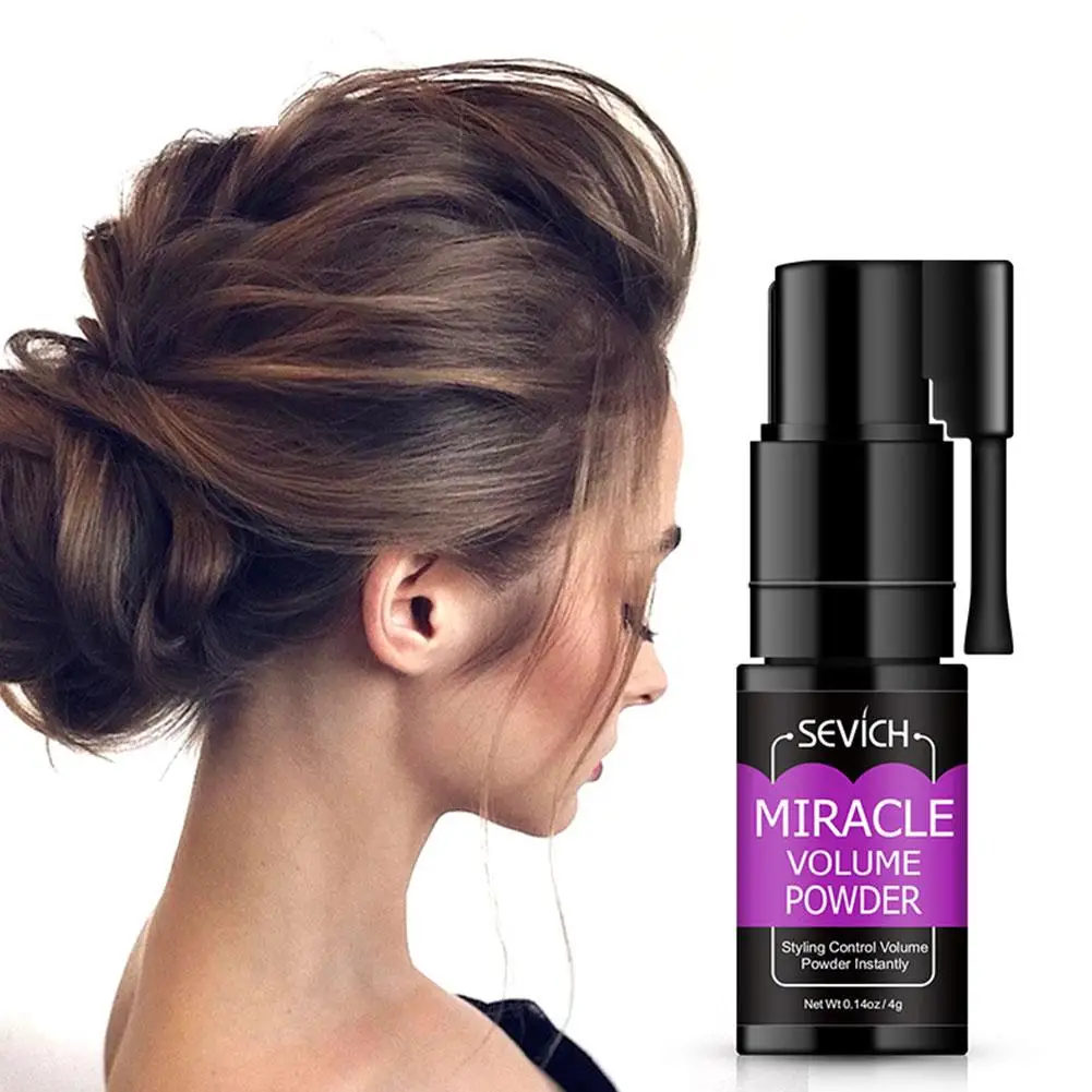Miracle Fluffy Hair Powder Hair Volume Captures Haircut Disposable Modeling Quick-drying Unisex Spray Styling Powder J8E3
