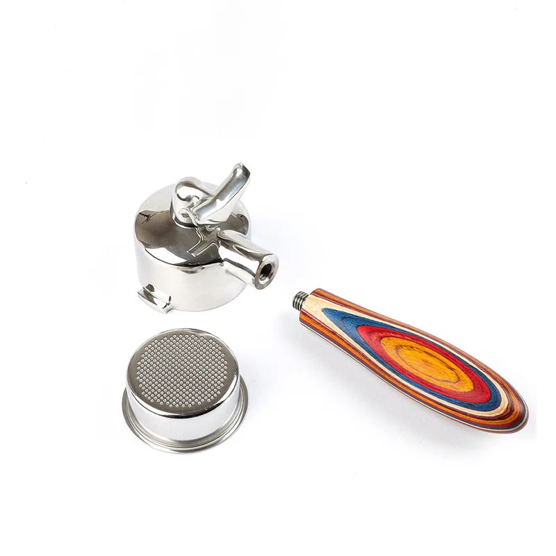 Portafiltro Espresso Non Pressurizzato NEOUZA 51 Mm - Per Macchine DeLonghi Dedica EC680/685 - Acciaio Inox Con Beccuccio Doppio - Foto 5