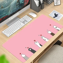 Cute Cat Paw Gaming Mouse Pad Accessories Gamer PC Computer Keyboard Mouse Mat Desk Mousepad For Home Office Table Mausepad