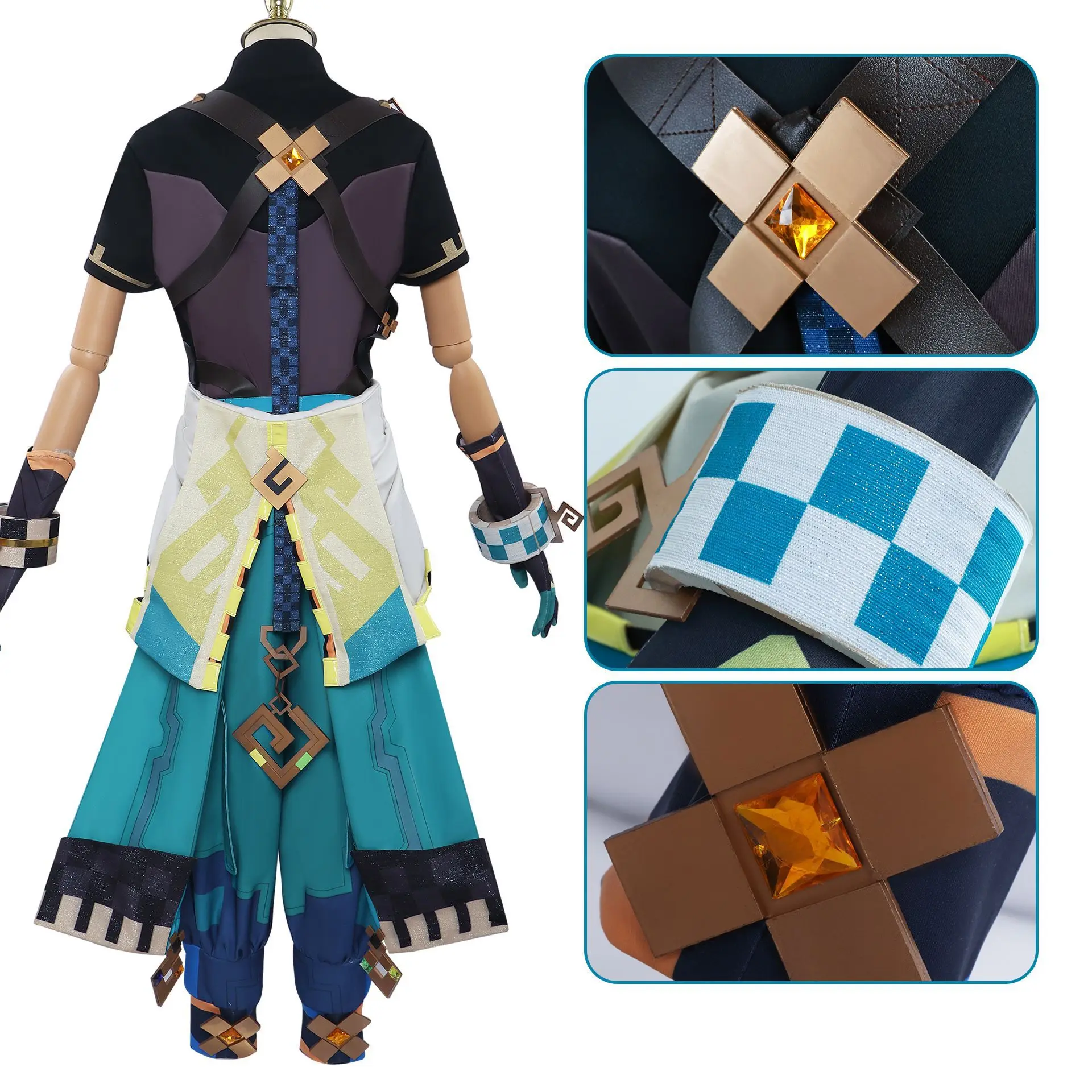 Wetrose]在庫あり キィニチ Kinich 原神 コスプレ衣装 Cosplay Costume 