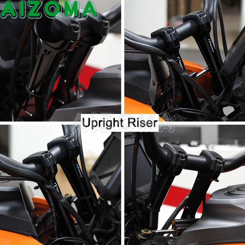 For Pan America 1250 RA1250S Handlebar Riser Mounting Clamps Adapters Kit PAIR | UK - View #13