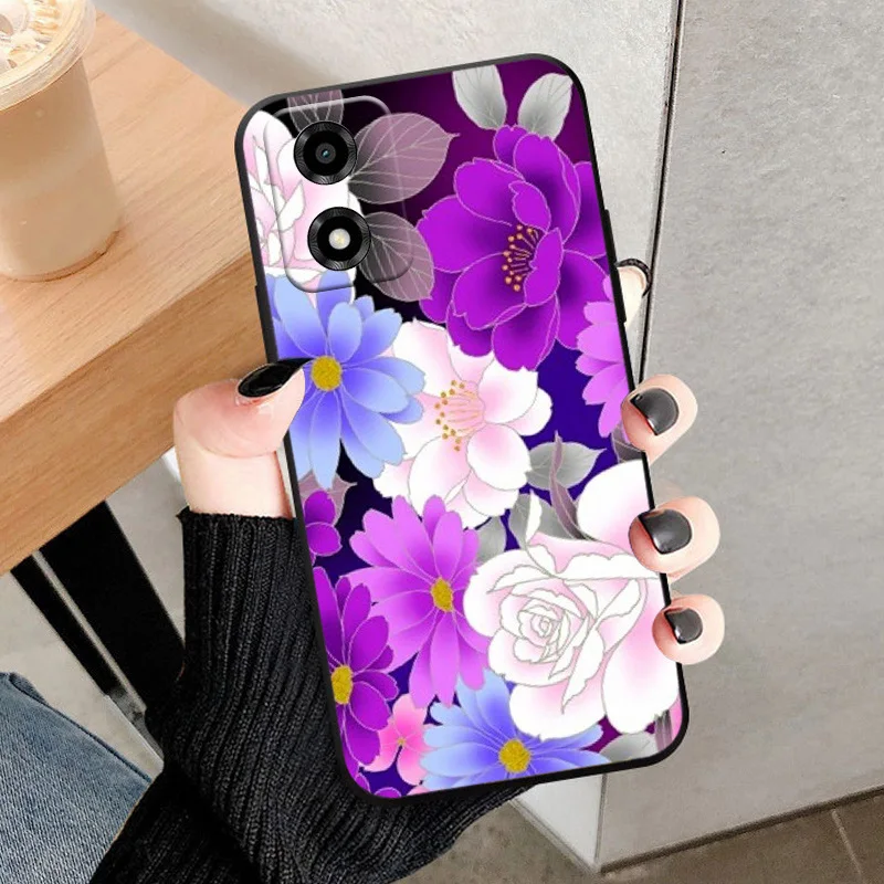 Soft TPU Silicone Shockproof Protector Phone Case - Compatible with Motorola Moto E14 5G