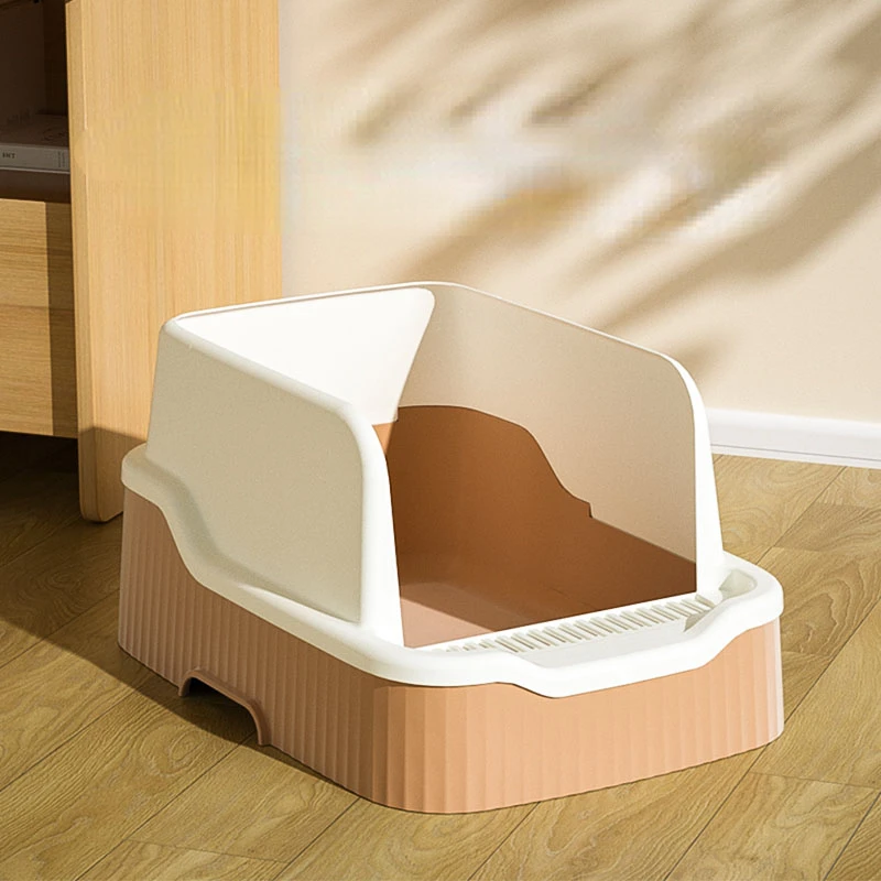 

Sandbox Openness Cat Bedpans Indoor Convenient Toilet Outdoor Cat Bedpans Leak Proof Kedi Tuvaleti Litter Box Furniture YY50CB