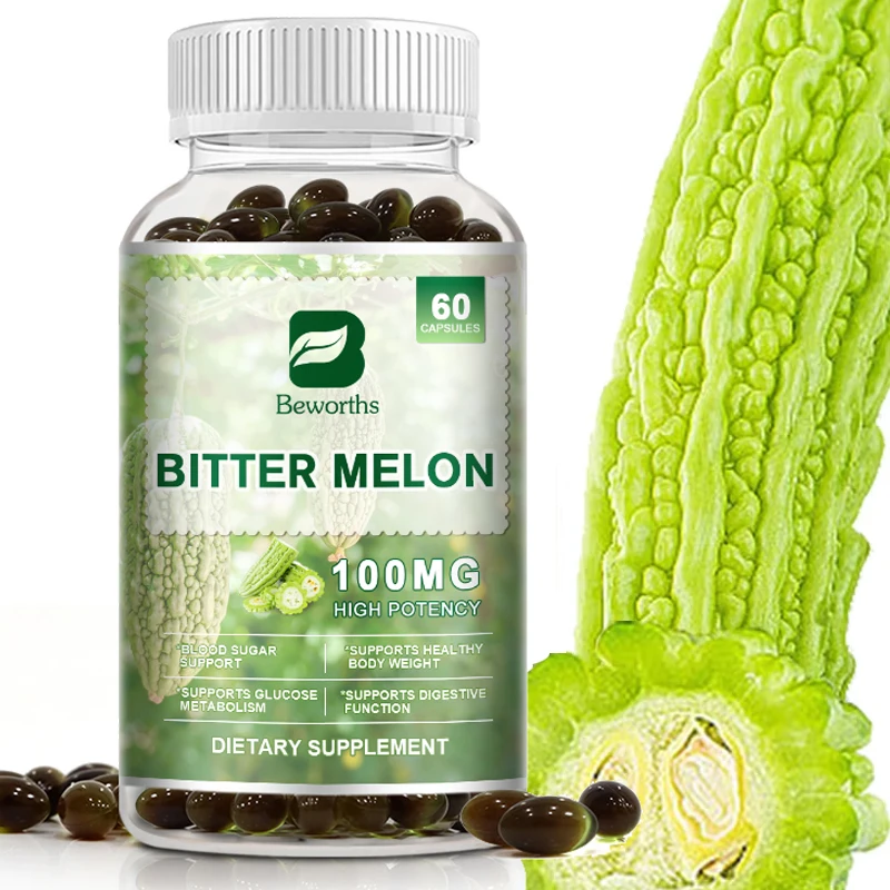 Bitter Melon Capsules BEWORTHS Natural Plant-Insulin