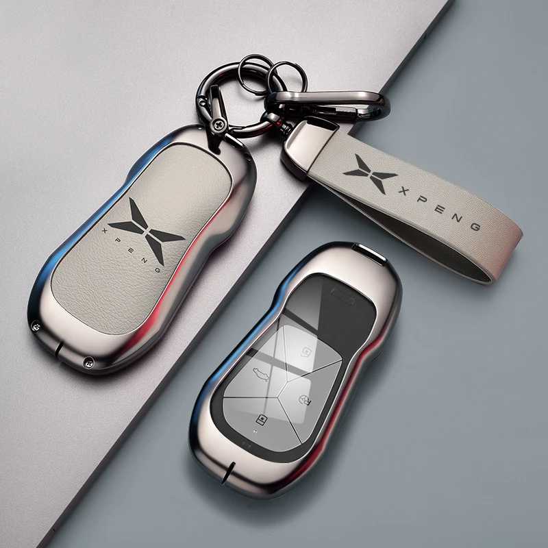 Car Key Case Cover For Xpeng G6 G9 P5 P7 P7i Xiaopeng G6 Car Keychain Protective Shell key case cover key case car key shell
