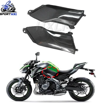 Fit For Kawasaki Z 900 2017-2021 2022 2023 Z-900 Motorcycle Carbon Side Panel Frame Cover Cowl Gas Tank Fairing Z900 Accessories