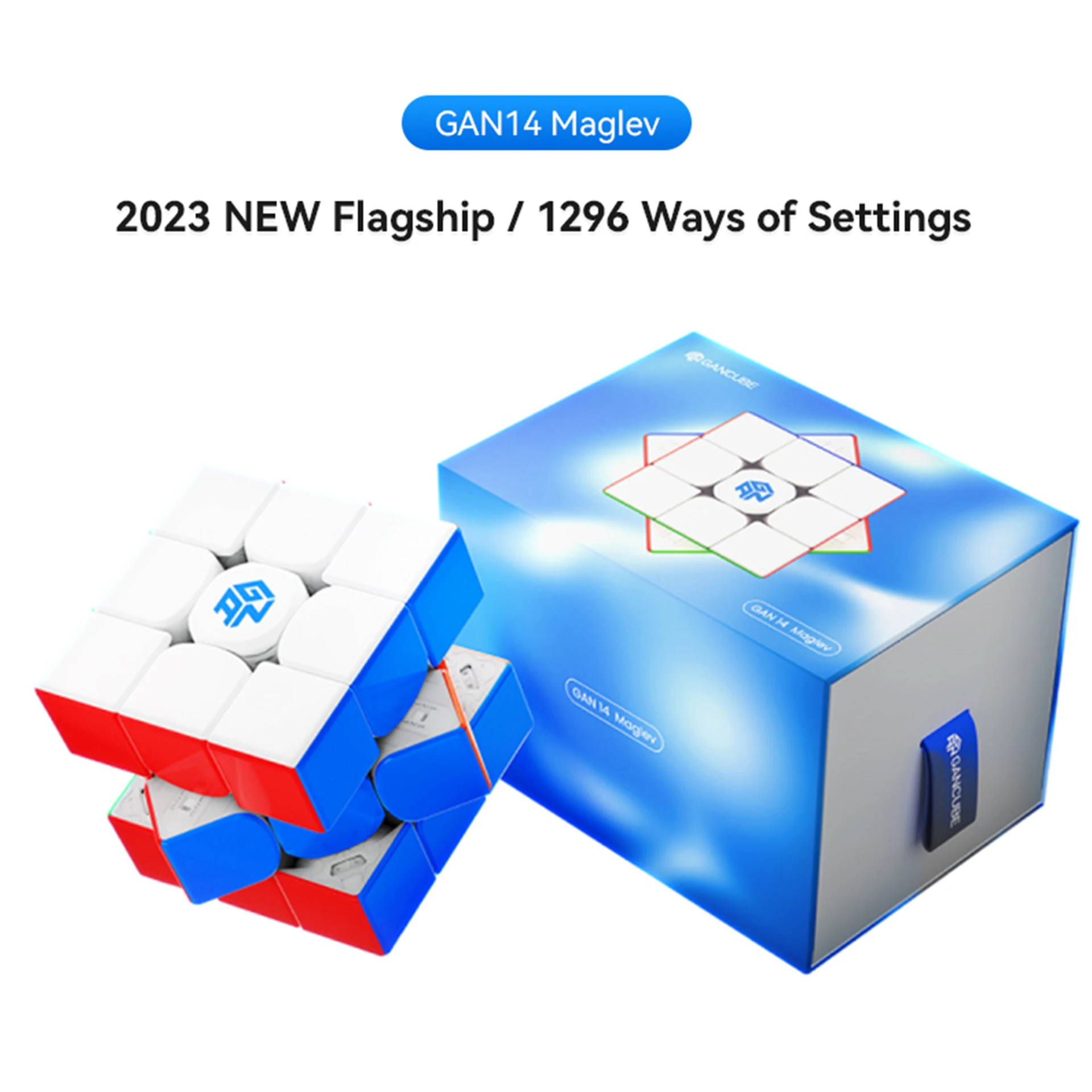 Gan 14 Maglev Uv Magnetic Speed Cube 3X3 Puzzle Professionale Toys Gan14 Maglev Uv Cubo Magico Regali Per Bambini