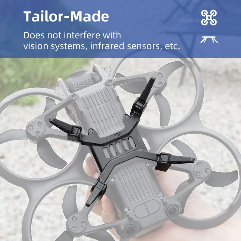 Description Picture 3 of itemFoldable Landing Gear for DJI Avata 2 Drone Gimbal Protection Light Heighten Feet Extended Kit for Avata2 Drone Accessories