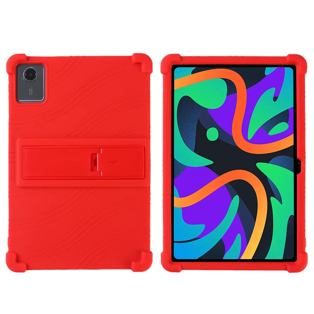 Enhanced Shockproof Silicone Tablet Cover with Stand