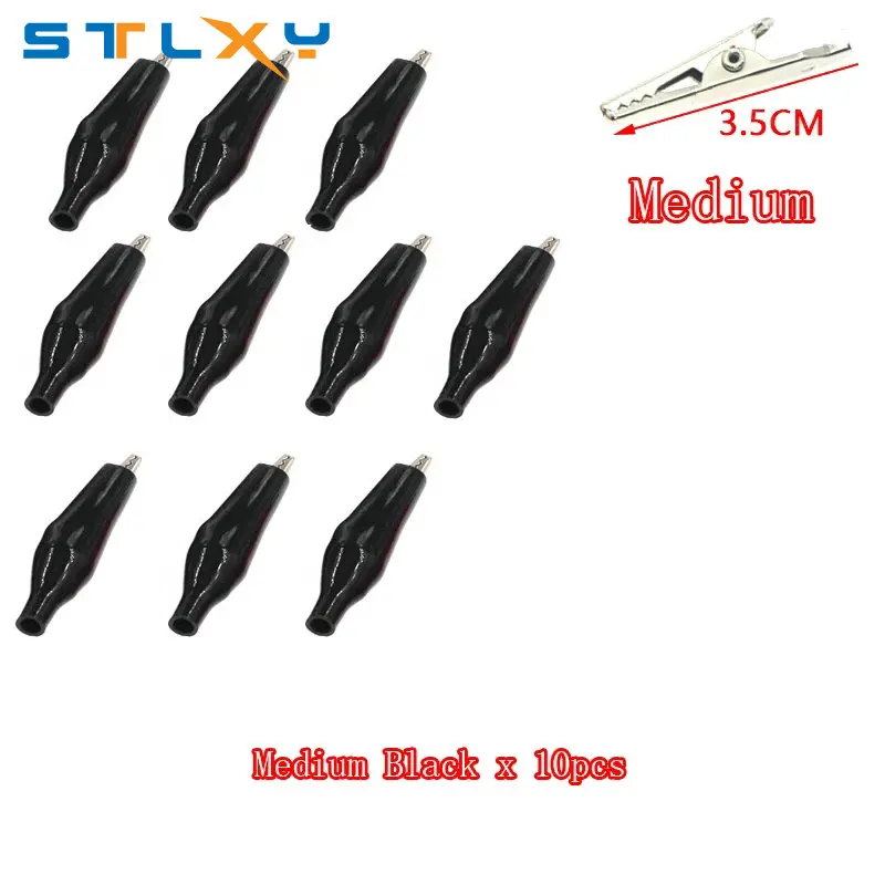 Alligator Clips 10pcs Metal Electrical Clamp Testing Probe for Car Auto Battery