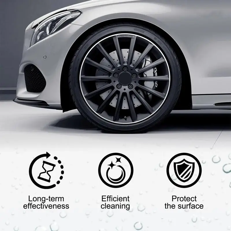 Tire Shine Coating Tyre Gloss  Hydrophobic Sealant Wax Long Lasting  High Gloss  Car Auto Tire Refurbishing Agent black  shine