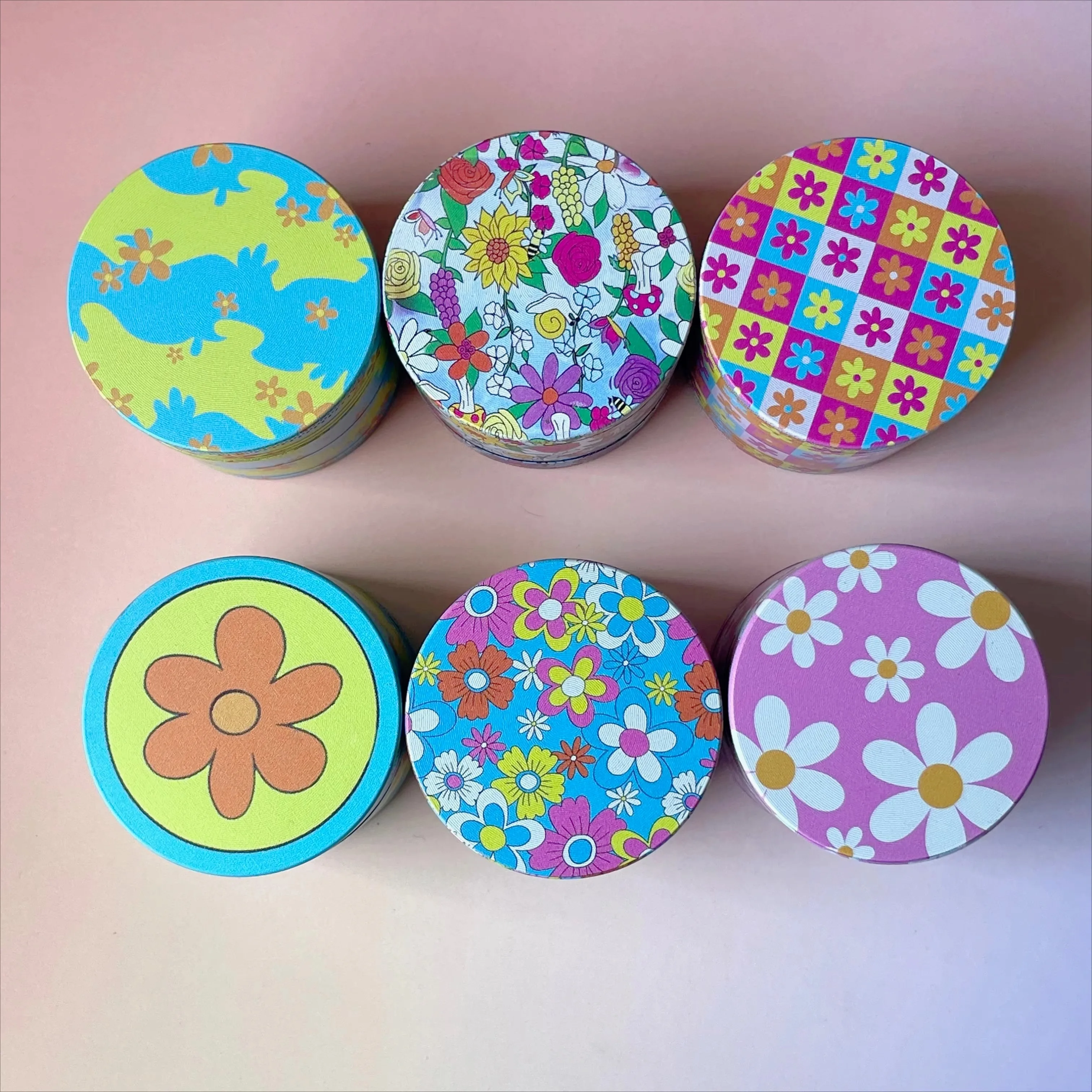 Flower Collection Metal Herb Grinder 2inch/50mm