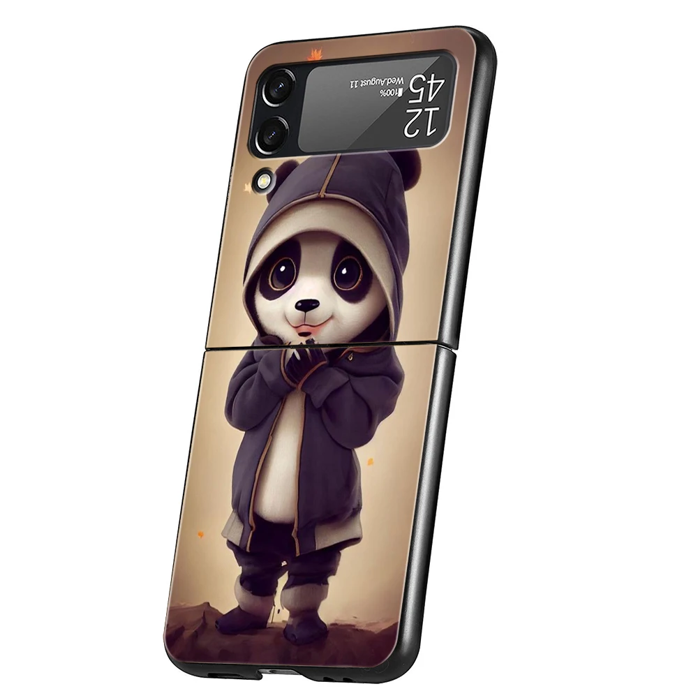Adorable Panda Transparent Shockproof Phone Case