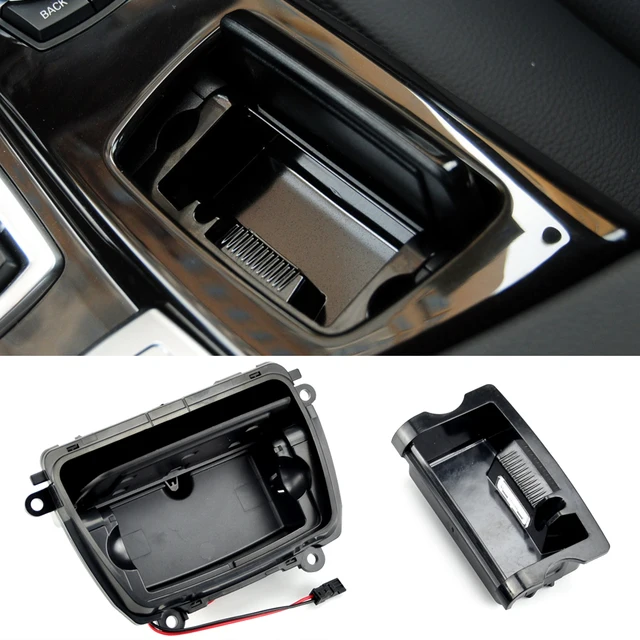 New Black Plastic Center Console Ashtray Assembly Box Fit For BMW 5 Series F10 F11 F18 51169206347