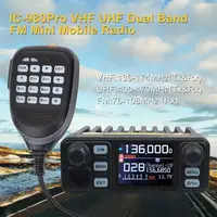 Hiroyasu Walkie Talkie IC-980Pro VHF UHF Dual Band Dual Watch 25W 200Ch Noise Reduction Mini FM Vox Scrambler Mobile Radio 1