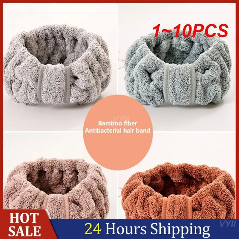 

Повязка для волос из 100 чистого шелка, 1-10 шт.