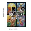 100 Quests Color By Number For Adults Color By Number Activity Book Drawing Learning Book To Create Stunning Artworks For Kids 3