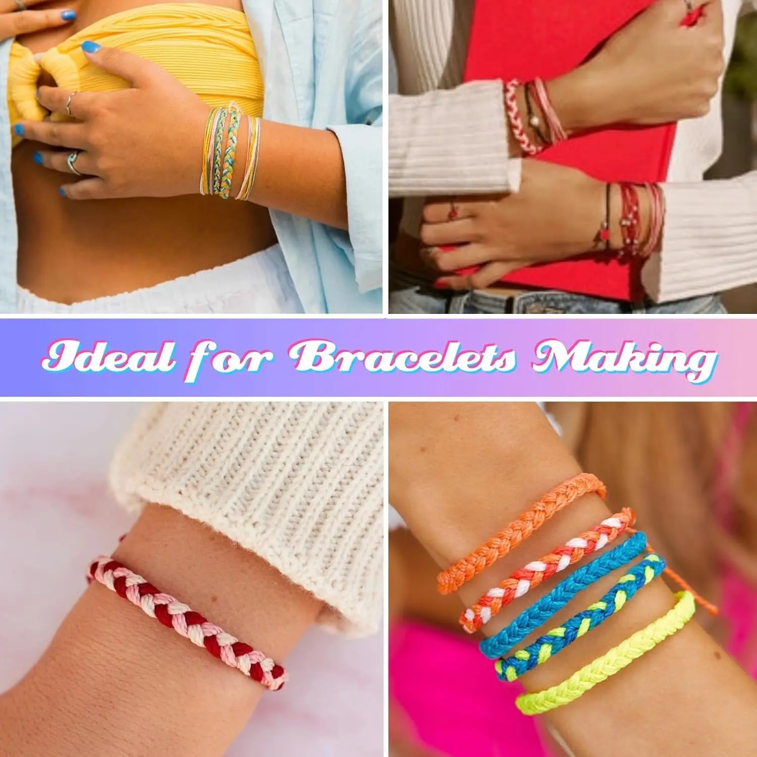 Versatile 0.8mm Nylon Beading Cord for Jewelry and Handicrafts
