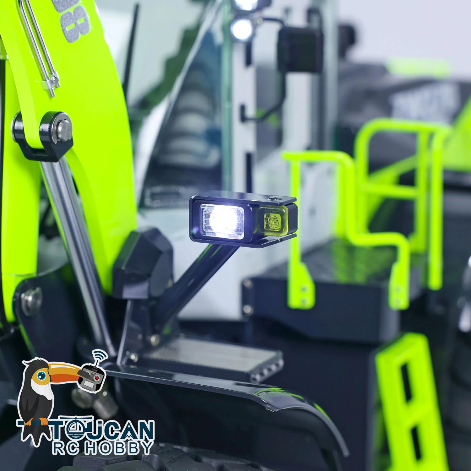 1/14 ZW370 Metal RC Hydraulic Loader JDM-198 Controlled Construction Truck 2-Speed Transmission Vehicle PNP Cars Toys for Boy 6