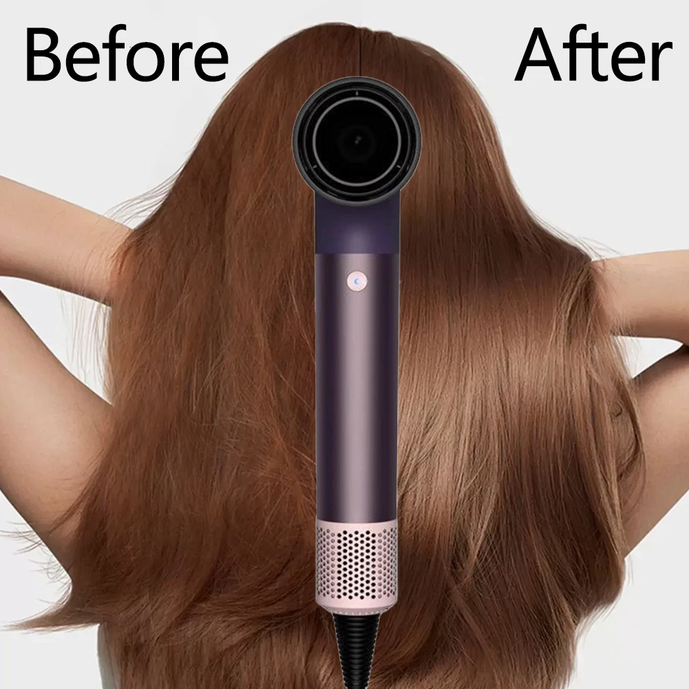 1/4 Nozzles Hair Dryer High Speed Hair Blower Quick Drying Negative Ion Electric Leafless Dryers Personal Care Styling