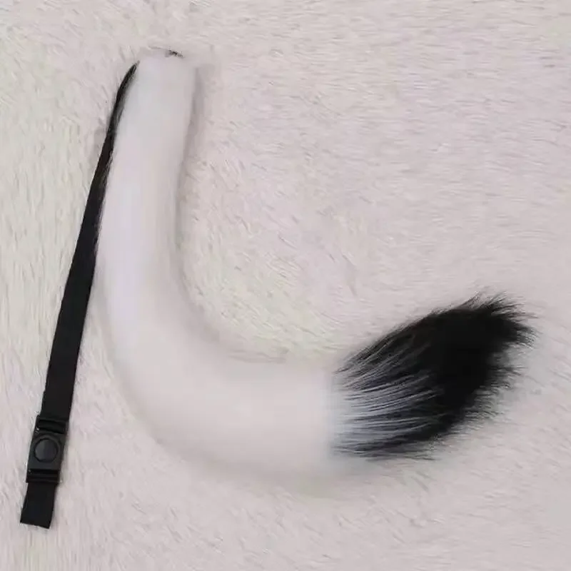 White and black tip