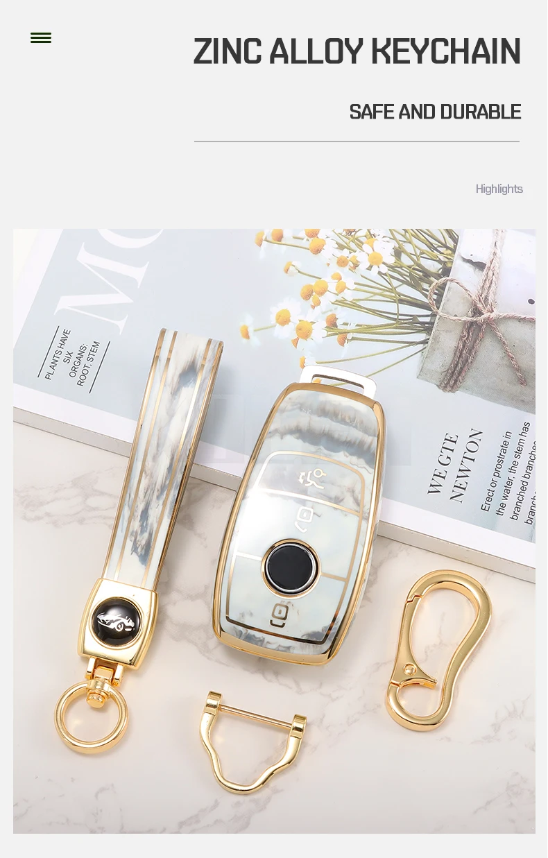 Nuovo TPU Car Remote Key Case Cover Shell per Mercedes Benz W205 W213 W177 X167 A C E S GLS GLE GLC Class AMG Maybach accessori - Sa507bfe9e25e4ca7bcf20eced57c36c4i