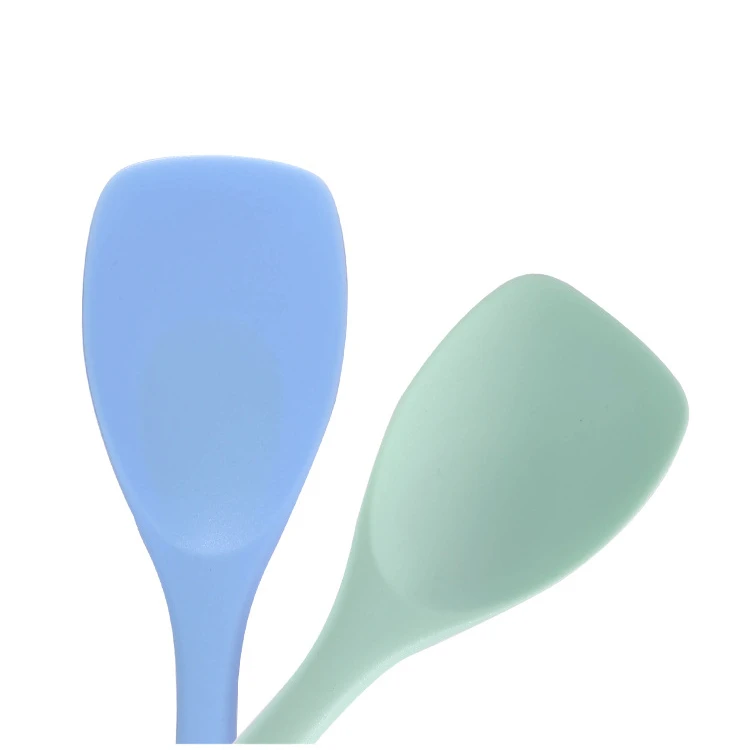Description Picture 4 of itemSilicone Duck Tongue Shovel Food Grade Non Stick Butter Cooking Silicone Spatula Salad Mixing Scraper Cake Baking Tool
