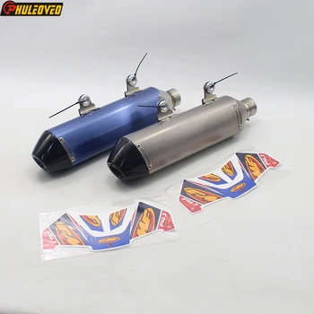 Handmade Titanium Alloy for KTM 250 350 450 500 EXC-F SX-F 2010-2023 for Husqvarna FE 250 350 450 501 Motorcycle Exhaust Muffler