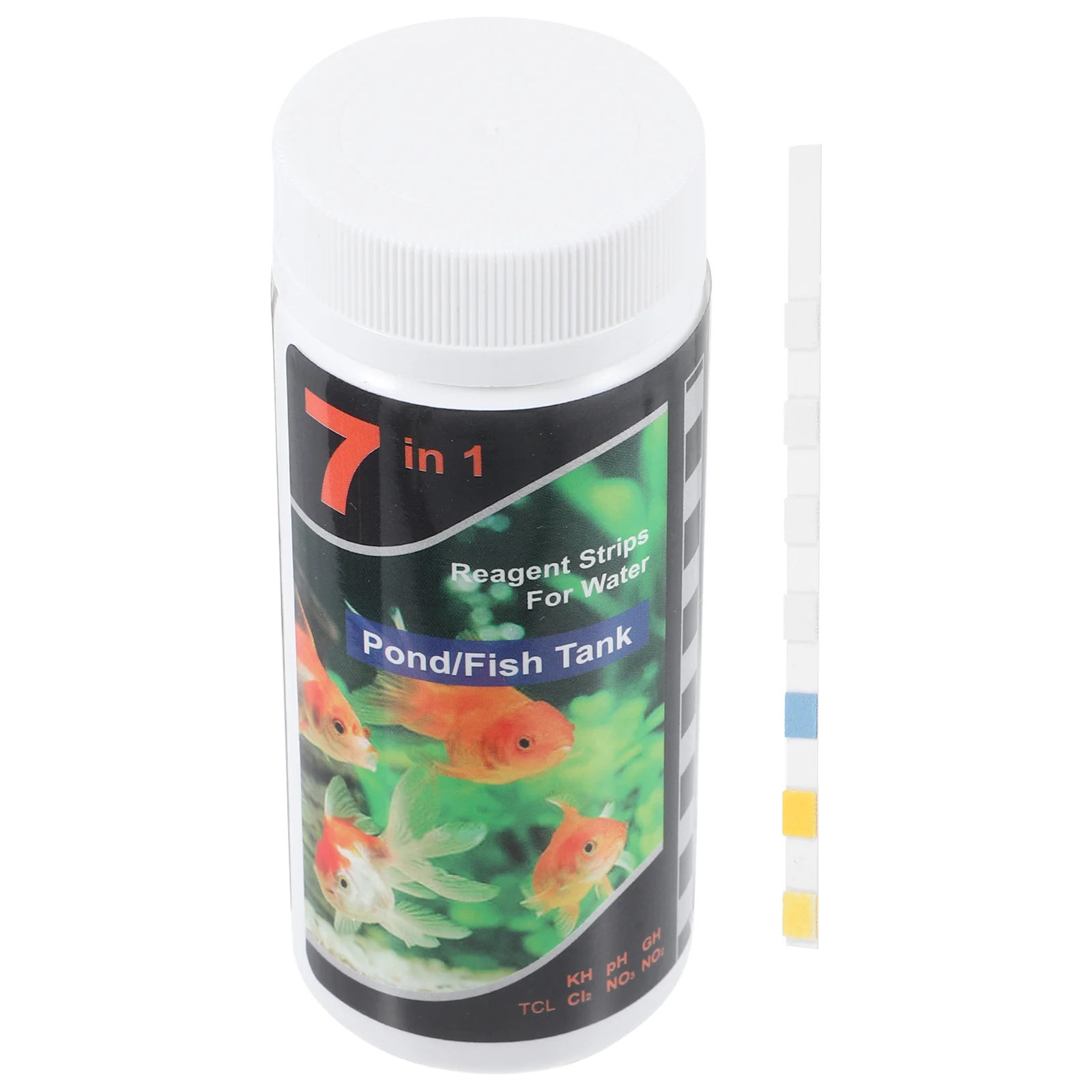Water Quality Testing Reagents Fish Bowl Aquarium Kit Tank Plastic Testers Strips Tool for