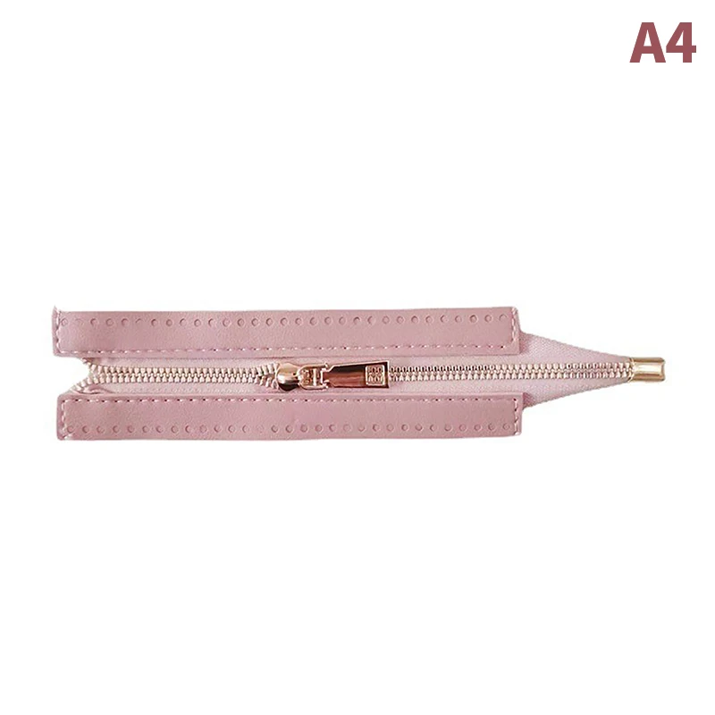 DIY Reiß verschluss für gewebte Tasche Hardware Pu Leder Reiß verschluss Näh zubehör Metall Reiß verschluss für Kleidung Schuhe Lieferungen – Detail 2