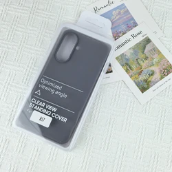 Premium Liquid Silicone Shockproof Phone Case - Soft - Touch Solid Color Protective Shell - Galaxy A57 (Gray)