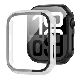Premium Screen Protector Glass and Cover for Apple Watch - Durable Protection for All Sizes (M transparent 16)