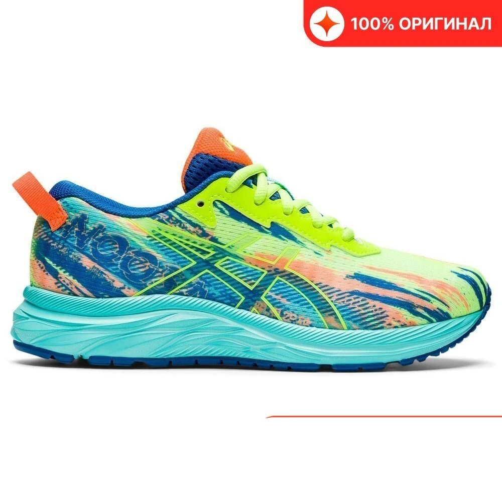 Zapatillas de correr Asics gel noosa Tri 13 GS hazard Green/Hazard (US) Kant Kaht, zapatos cómodos informales de cuero ligero con estilo para caminar, duraderos, fiables, refinados, calidad del pie,