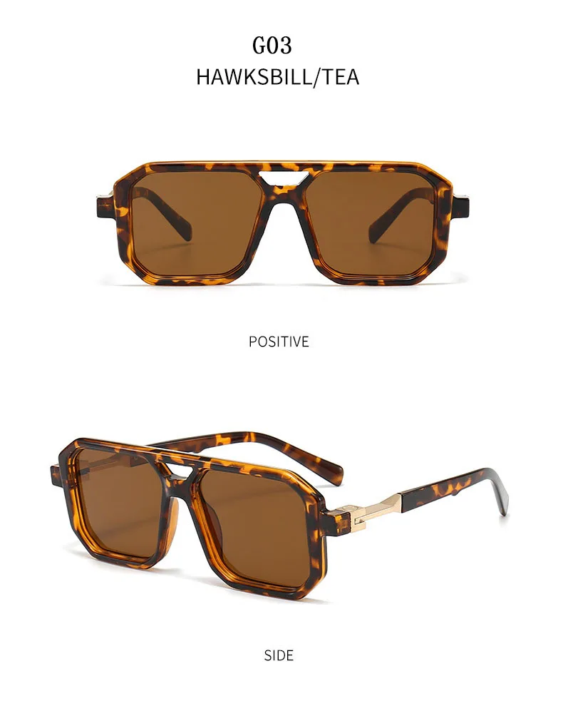 2024 Square Sunglasses for Men