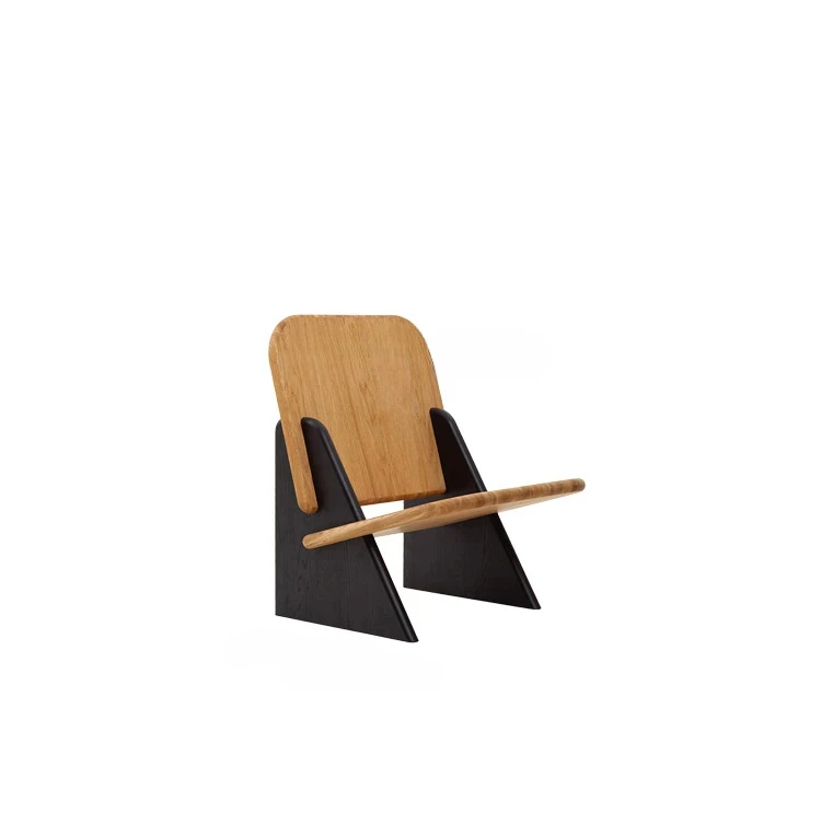

Zhonggu Solid Wood Sofa Chair Light Luxury Modern Minimalist Quiet Style Balcony Home Single Leisure Chair living room