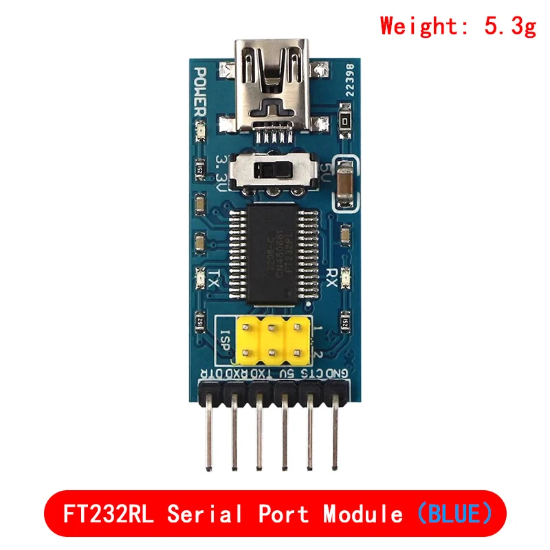 FT232RL FTDI USB 3,3 V 5,5 V zu TTL Serielles Adaptermodul für Arduino FT232 Pro Mini USB ZU TTL 232 – Detail 8