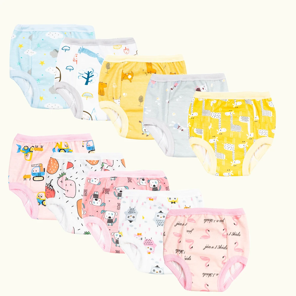 

2023 Baby Training Pants Learning Pants Baby Toilet Nappies Potty Training Pants For Girl Boy 0-3 Years