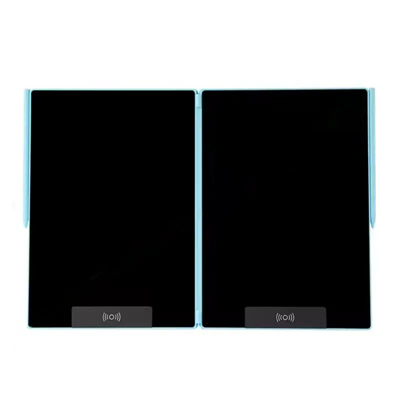 최고 등급 접이식 LCD 필기 태블릿 14.3인치 분할 화면 지울 수 있는 전자 ..