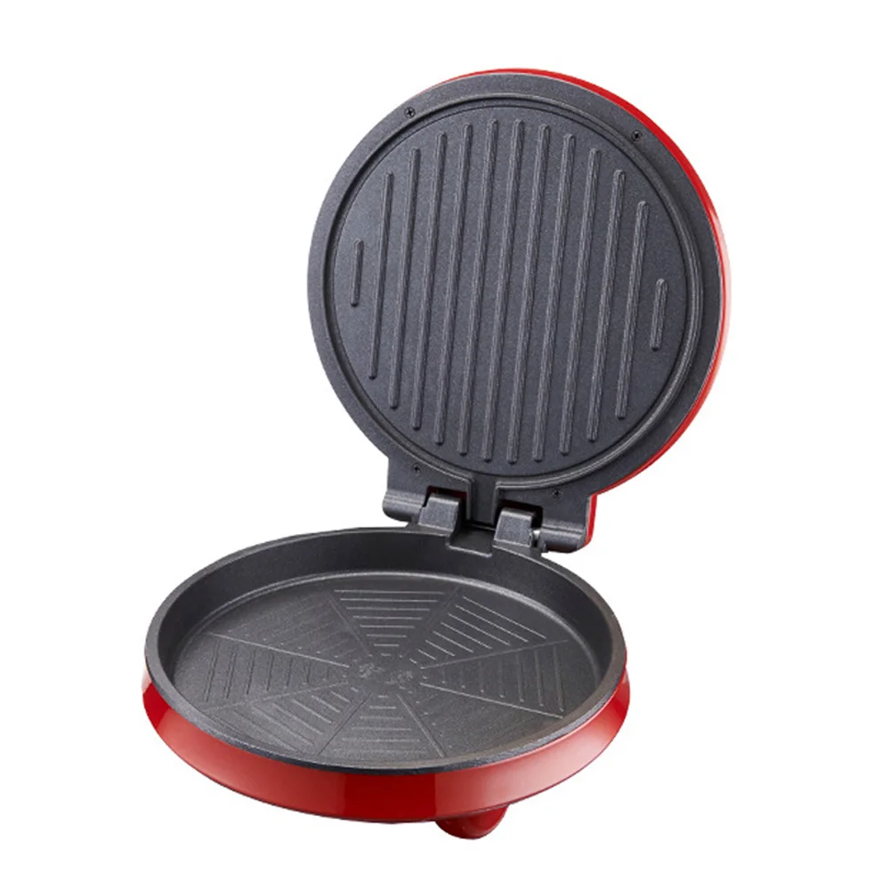 110V or 220V ELectric Pizza Maker, double-sided heating electric griddle, pancake maker,1000W