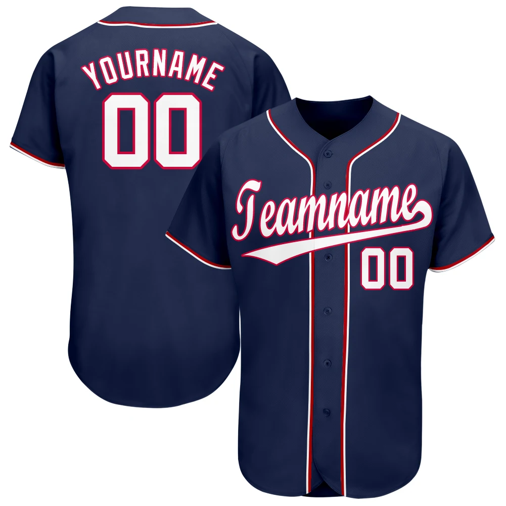 Baseball Jersey Sublimation Men Youth Printing Soft Outdoor Team Player Sports Short Shirt Oversized Clothing
